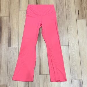 Aerie Flare Yoga Pants Pink/Coral XL